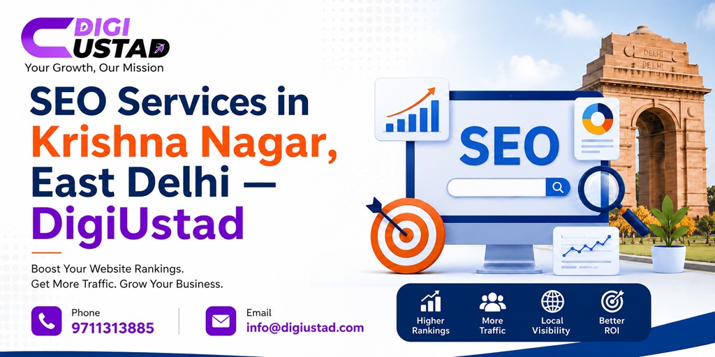 SEO Services in Krishna Nagar, East Delhi