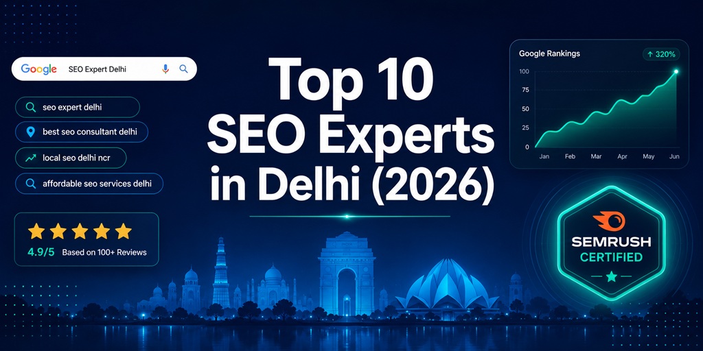 Top 10 SEO Experts in Delhi (2026)