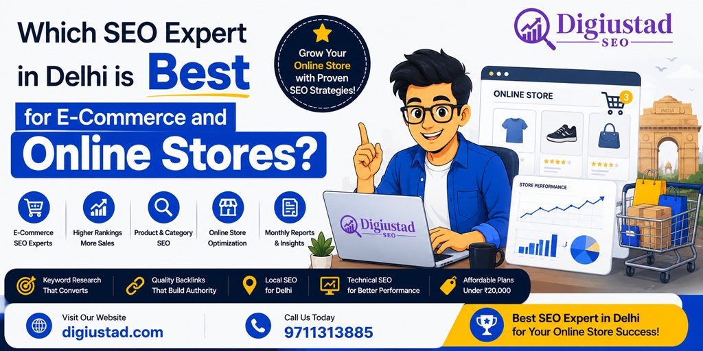 Which SEO Expert in Delhi is Best for E-Commerce and Online Stores