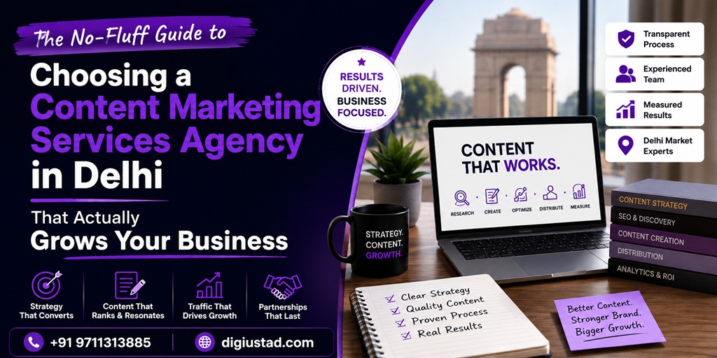 content marketing services agency in delhi, India
