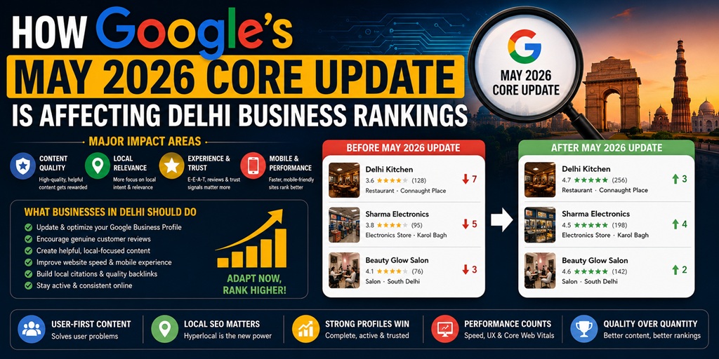 HOW GOOGLE'S MAY 2026 CORE UPDATE IS AFFECTING