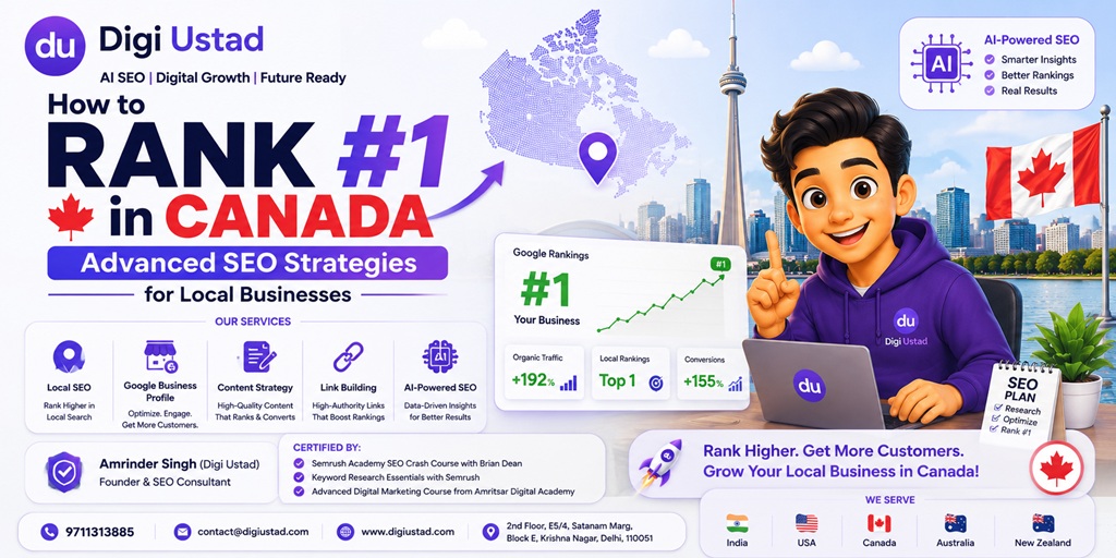 How to Rank #1 in Canada