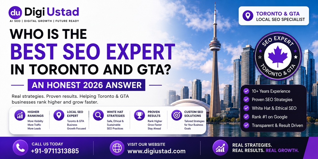 Who Is the Best SEO Expert in Toronto and GTA