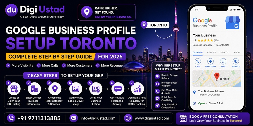 Google Business Profile Setup Toronto