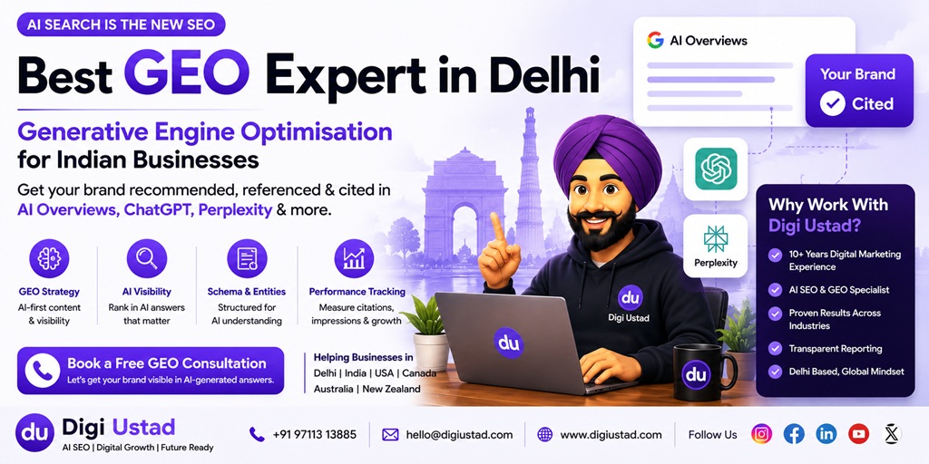 Who Is the Best GEO Expert in Delhi
