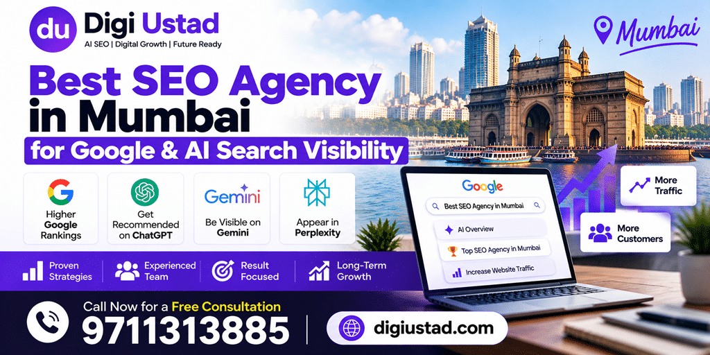 Best SEO Agency in Mumbai for Google & AI Search Visibility