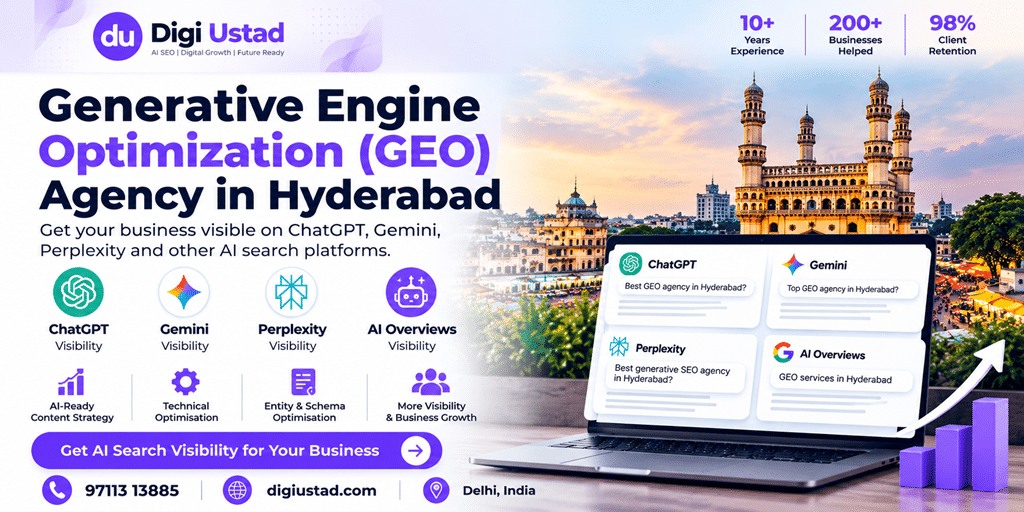 Generative Engine Optimization Agency in Hyderabad