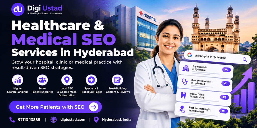Healthcare & Medical SEO Services in Hyderabad