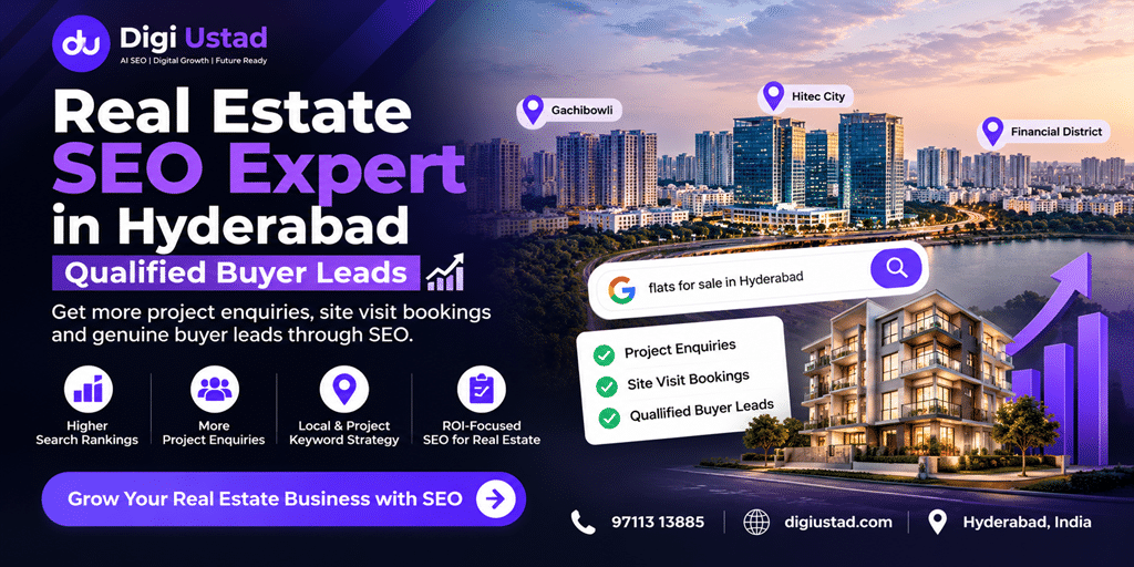 Real Estate SEO Expert in Hyderabad