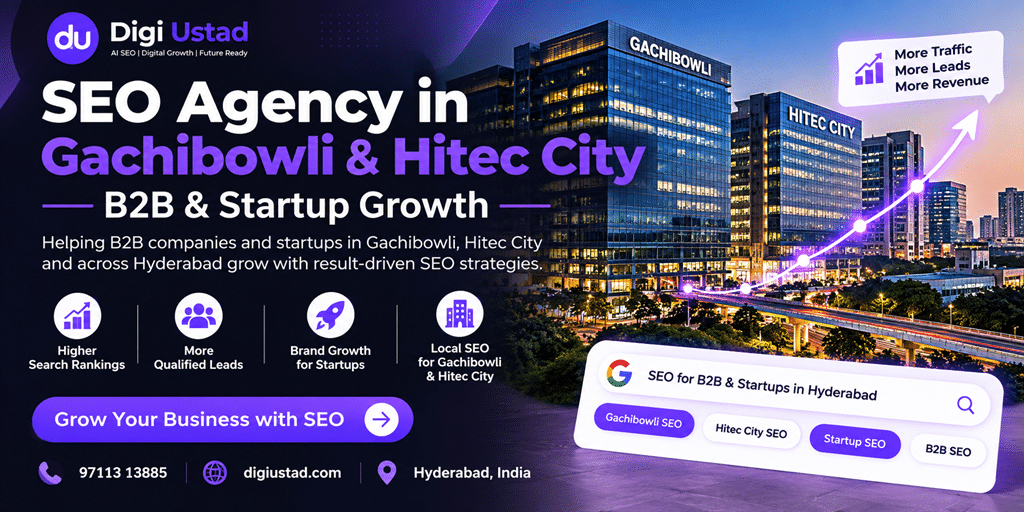 SEO Agency in Gachibowli & Hitec City